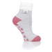 Dámske ponožky HEAT HOLDERS 1 PACK-LADIES LOUNGE SOCKS - FEATHER TOP-TWIST - LIGHT GREY