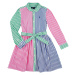 Polo Ralph Lauren  JNMLTFNSDRSS-DRESSES-DAY DRESS  Krátke šaty Viacfarebná