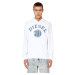 Diesel Mikina - S-GINN-HOOD-K30 SWEAT-SHIRT biela