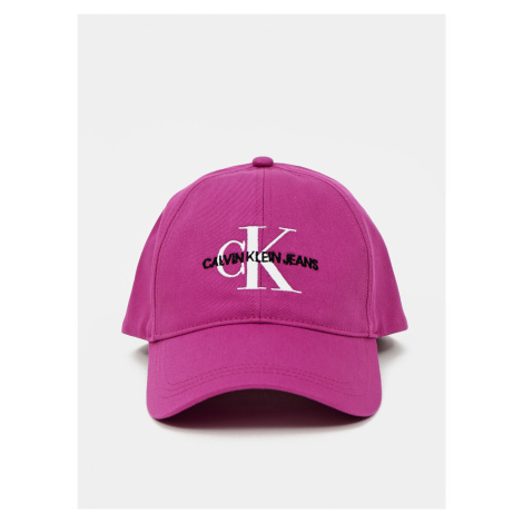 Calvin Klein ružové šiltovka Monogram Cap