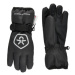 Detské lyžiarske rukavice COLOR KIDS Gloves, waterproof, black