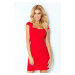 Červené šaty s výstřihem model XL model 4976545 - numoco