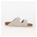 Birkenstock Arizona Suede Leather Antique White