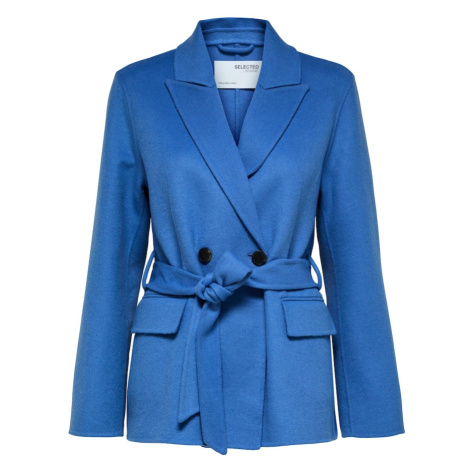 SELECTED FEMME Prechodný kabát 'Tara'  kráľovská modrá