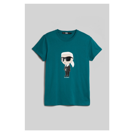 Tričko Karl Lagerfeld Ikonik 2.0 Karl T-Shirt Everglade