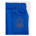 United Colors Of Benetton Teplákové nohavice 3J70I0041 Modrá Regular Fit
