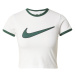 Nike Sportswear Tričko  trávovo zelená / biela