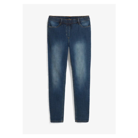 Džínsové legíny, stredná výška pásu, pohodlný pás bonprix