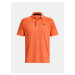 Oranžové športové polo tričko Under Armour Tech Polo