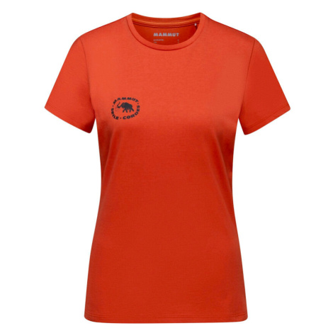 Women's T-Shirt Mammut Seile T-Shirt Terracotta