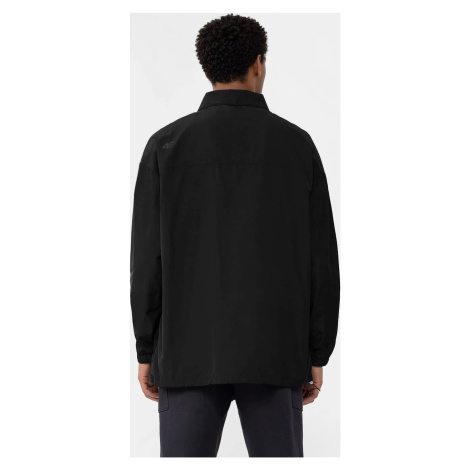 Pánska košeľová bunda 4F H4Z22-KUMC010 čierna Černá