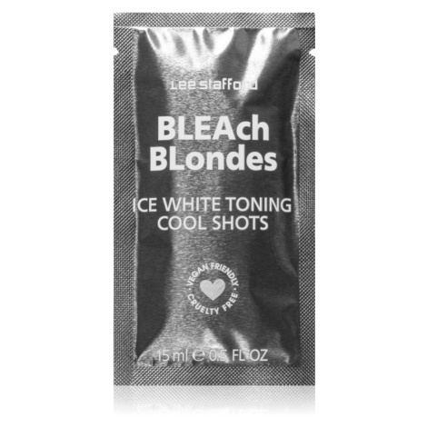 Lee Stafford Bleach Blondes Ice White intenzívna kúra pre blond a šedivé vlasy