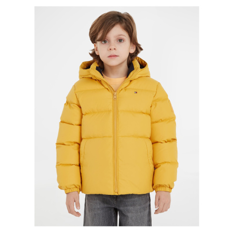 Yellow Boys' Quilted Winter Jacket Tommy Hilfiger - Boys