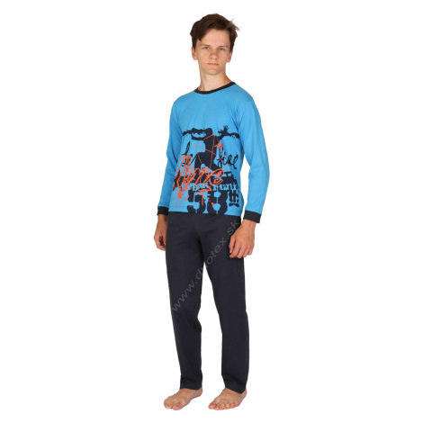 EVONA Chlapčenské pyžamo P-Conor sv.modrá