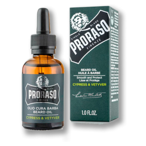 Olej na bradu Proraso Cypress & Vetyver Beard oil 30ml