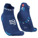 Compressport Pro Racing V4.0 Run Low Sodalite/Fluo Blue T4 Bežecké ponožky