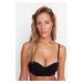 Trendyol Black Non-Support Whole Cup Knitted Bra