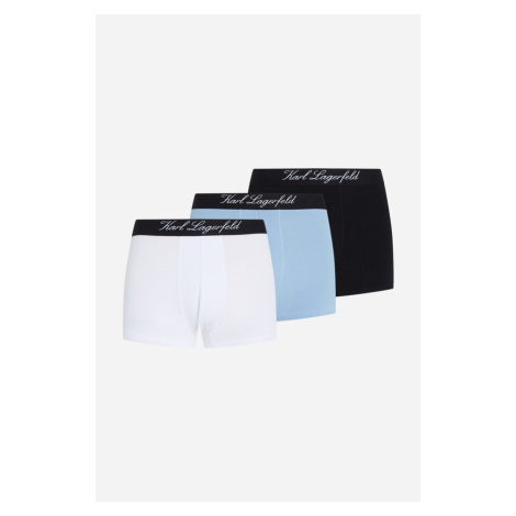 Spodná Bielizeň Karl Lagerfeld Hotel Karl Trunk Set 3-Pack Blue/White/Black