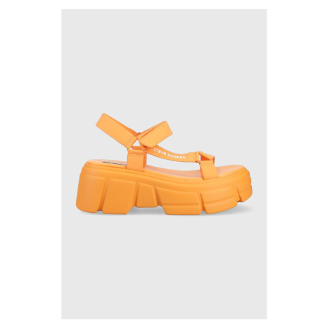 Sandále Steve Madden Assertive dámske, oranžová farba, na platforme, SM11002461