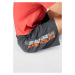 UNDER ARMOUR Športové nohavice 'Woven Graphic Wordmark'  sivá / svetlosivá / tmavooranžová