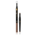 Eveline Cosmetics Brow Styler precízna ceruzka na obočie 3v1 odtieň 02 Dark Brown