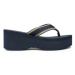 Tommy Hilfiger Žabky Im Platform Beach Sandal FW0FW08236 Tmavomodrá