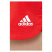 Športové krátke nohavice adidas Performance HD9588 dámske, červená farba, jednofarebné, vysoký p
