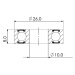 Ložisko kuličkové MAX CB-438 6000V LLU 10x26x8