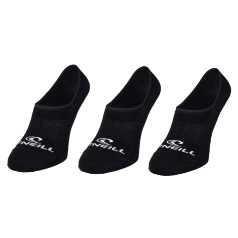 O'Neill FOOTIE ONEILL WHITE 3P Unisex ponožky, čierna, veľkosť