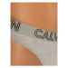 Calvin Klein Underwear Stringové nohavičky Ultimate 000QD3636E Sivá