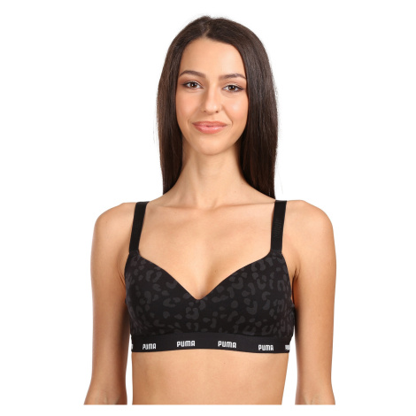 Women's sports bra Puma black