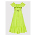 Rinascimento Letné šaty CFC0109320003 Zelená Regular Fit