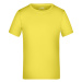 James&amp;Nicholson Detské funkčné tričko JN358K Yellow