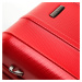 Červený kozmetický kufrík