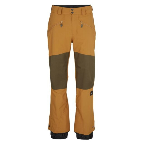 O'Neill JACKSAW Pánske lyžiarske/snowboardové nohavice, hnedá, veľkosť