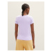 Svetlo fialové dámske tričko Tom Tailor Denim