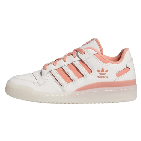 ADIDAS ORIGINALS Nízke tenisky 'Forum'  oranžová / broskyňová / biela