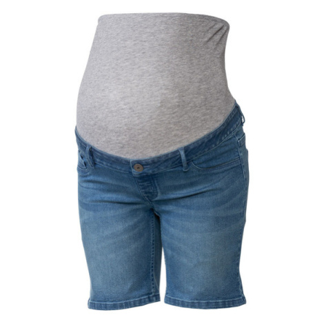 esmara® Dámske tehotenské rifľové šortky (bledomodrá)