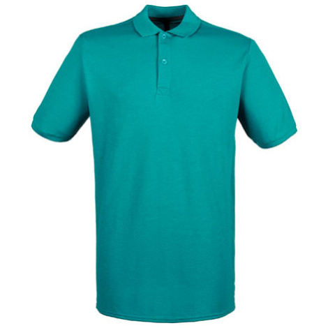 Henbury Pánske polo tričko H101 Bright Jade