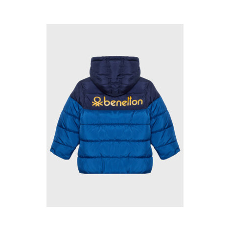 United Colors Of Benetton Vatovaná bunda 2WU0CN01C Modrá Regular Fit