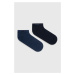 Ponožky BOSS 2-pak pánske, šedá farba, 50467730