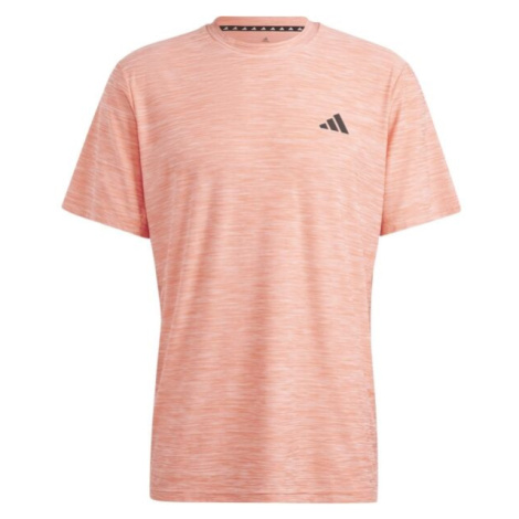 adidas TR-ES STRETCH T Pánske športové tričko, oranžová, veľkosť