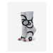Stance Hello Kitty Bows Ponožky Čierna Biela