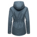 Ragwear Zimná bunda 'Monade'  modrosivá / sivá