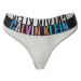 Calvin Klein Underwear Tangá 'Intense Power Pride'  azúrová / sivá melírovaná / oranžová / čiern