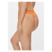 Calvin Klein Underwear Stringové nohavičky 000QF7378E Oranžová