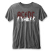 AC/DC tričko Silhouettes Šedá