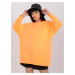 Women's orange sweatshirt by Manacor
