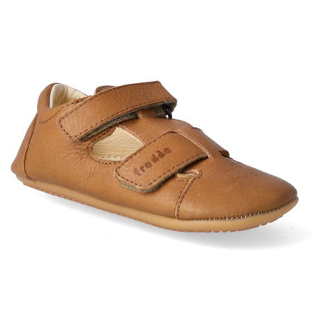 Barefoot sandálky Froddo - Prewalkers Cognac