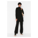 Trendyol Black Turtleneck Corduroy Sweater-Pants, Knitwear Suit